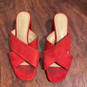 Red Sandals with heel